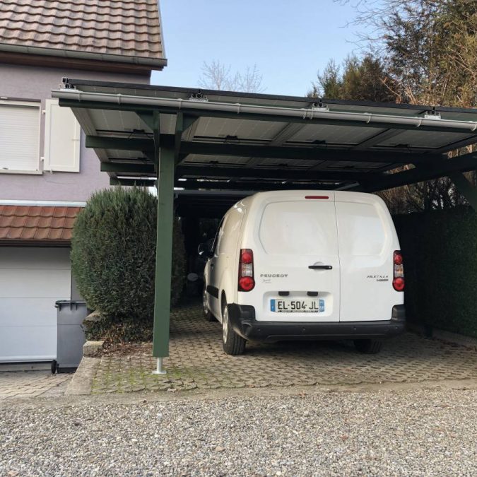 Carport et pergola photovolta&iuml;que Belfort 3
