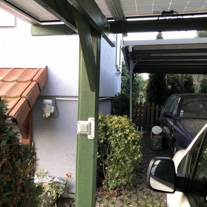 Carport et pergola photovolta&iuml;que Cernay 9