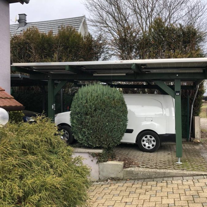 Carport et pergola photovolta&iuml;que Illzach 2